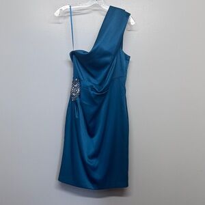 Eliza J Teal Women's Blazer